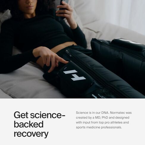 Hyperice Normatec Elite Legs Size Standard - Dynamic Air Compression Massage - Helps Increase Circulation in Legs, Reduces Muscle Pain and Aches and Improves Recovery Time Post-Workout in Kuwait