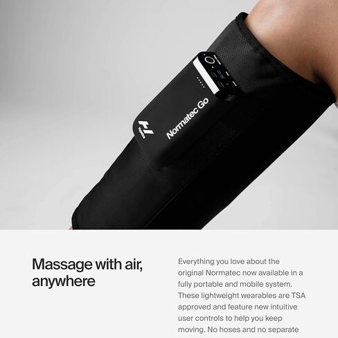 Hyperice Normatec Go Calf - نظام تعافي مع تقنية تدليك الضغط الديناميكي الحاصلة على براءة اختراع - تخفيف يستهدف الألم والالتهابات in Kuwait