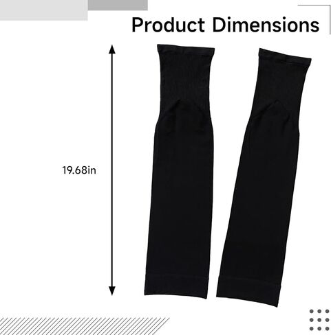Compression Knee Sleeves, High Elasticity And Breathable, Sunlight Protection Leg Sleeves For Women And Men, Three Pairs For Sports, Basketball, Cycling, And Running in Kuwait