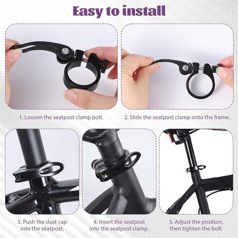 مشبك عمود مقعد الدراجة سريع الفك، مشبك مقعد الدراجة من الألومنيوم، مشابك مقعد الدراجة، مقاعد ألومنيوم خفيفة الوزن، مشابك عمود مقعد الدراجة، 28.6 مم 31.8 مم 34.9 مم in Kuwait