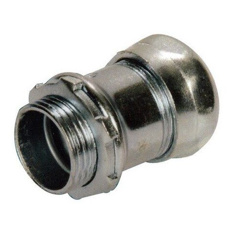 Morris Products 14944 EMT Compression Connector, Steel, 1-1/2 Trade Size in Saudi Arabia