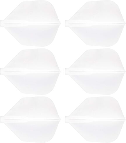 مجموعة سهام كوزمو المكونة من 6 قطع فيت فلايت - لعبة رمي السهام (أبيض) in Kuwait