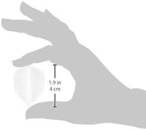 مجموعة سهام كوزمو المكونة من 6 قطع فيت فلايت - لعبة رمي السهام (أبيض) in Kuwait