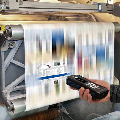 أدوات PCE، ستروبسكوب LED محمول باليد PCE-LES 103 للآلات الدوارة، بقياسات 60-300000 إطار في الدقيقة / 1-5000 هرتز، مع 3 مصابيح LED عالية الطاقة (11730 لوكس عند 20 سم)، بطارية USB-C قابلة لإعادة الشحن in Kuwait