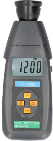 Handheld Digital Stroboscope Tachometer Non-Contact RPM Meter for Engine Motor Testing and Industrial Use in Saudi Arabia