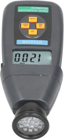 Handheld Digital Stroboscope Tachometer Non-Contact RPM Meter for Engine Motor Testing and Industrial Use in Saudi Arabia