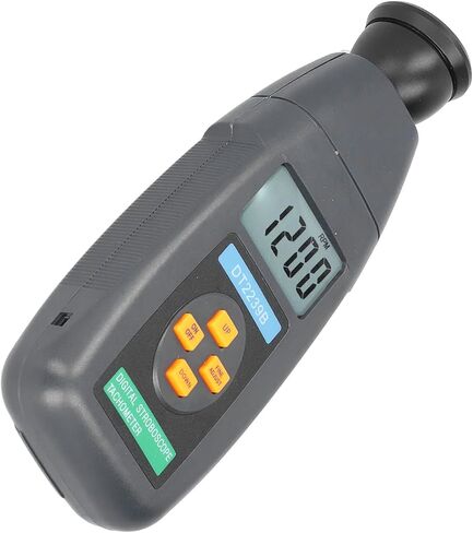 Handheld Digital Stroboscope Tachometer Non-Contact RPM Meter for Engine Motor Testing and Industrial Use in Saudi Arabia