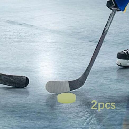 2 Pieces Hockey Puck Luminous Light Up Hockey Balls in Saudi Arabia