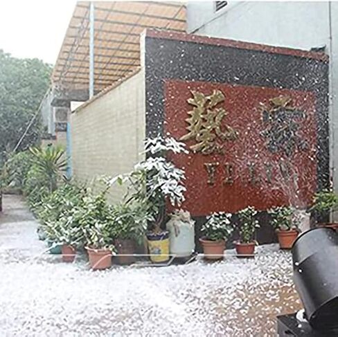 Snow Machine - 2000W Professional Snowflake Maker with Remote Control, 180° Swing for Creating Fake Falling Snowflakes for Events, Weddings, Parties, and DJ Stages in Kuwait