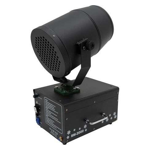 آلة الثلج، جهاز تحكم عن بعد يدوي 2000 واط، آلة رش ندفة الثلج، جهاز نفخ الثلج الزائف، مروحة قوية بزاوية كبيرة، رأس دوار، رذاذ طويل الأمد للحفلات (2000 واط 20.87 * 12.60 * 27.56 بوصة) in Kuwait