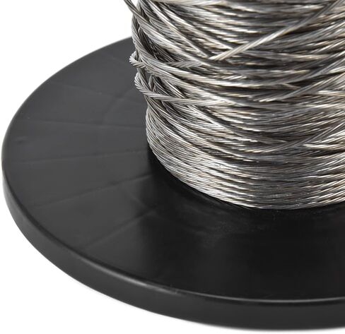 Electronic Fence Wire High Voltage Pulse Aluminum Magnesium Alloy Wirerope Flexible Durable Conductive 100m Perimeter Security Wire for Electric Dog Fence System in Saudi Arabia