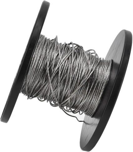 Electronic Fence Wire High Voltage Pulse Aluminum Magnesium Alloy Wirerope Flexible Durable Conductive 100m Perimeter Security Wire for Electric Dog Fence System in Saudi Arabia
