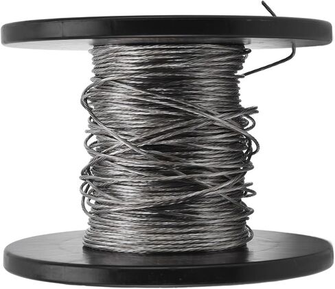 Electronic Fence Wire High Voltage Pulse Aluminum Magnesium Alloy Wirerope Flexible Durable Conductive 100m Perimeter Security Wire for Electric Dog Fence System in Saudi Arabia