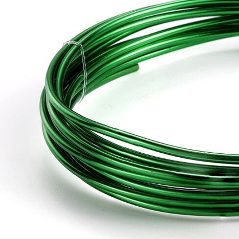 1mm Anodized Round Aluminum Wire - 10 Meters Versatile Painted Metal Wire for DIY Jewelry Making and Craft Projects(Light Blue) in Saudi Arabia