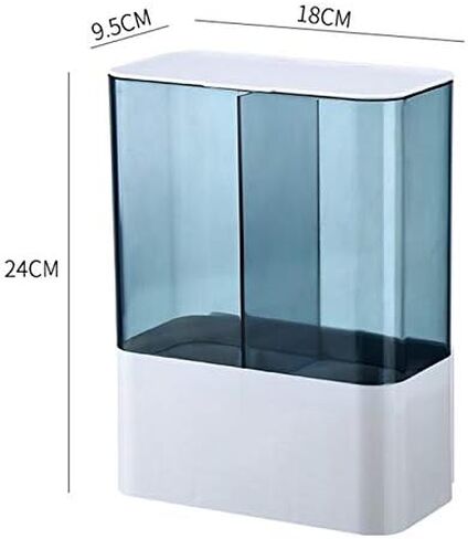 Disposable Paper Cup Holder Dispenser Wall Mounted Rack Automatic Taker Dustproof for Home Accessories in Saudi Arabia