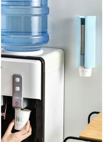 Wall Mount Disposable Paper Cup Coffee Dispenser Holder Automatic Drop Taker for Home in Saudi Arabia
