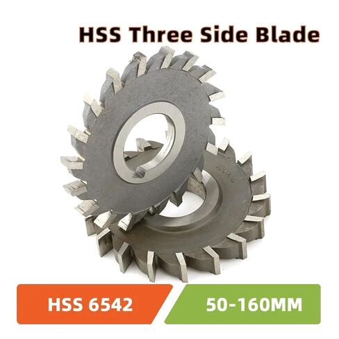 Gear Milling Cutter Gear 1PCS 50mm 63mm 75mm 80mm 100mm 125mm 130mm 150mm HSS Three Straight Th Blade Face Milling Cutter,4mm-20mm Thickness(130mm,7mm) in Saudi Arabia