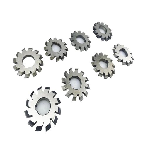 Gear Milling Cutter Gear 1pcs HSS disc Gear milling Cutter M0.5-M12, Pressure Angle 20 Degrees NO.1-NO.8 for CNC Cutting(NO.4,M4.5) in Kuwait