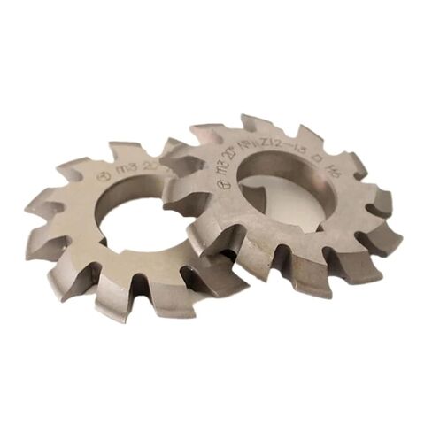 Gear Milling Cutter Gear 1PCS M0.5 M0.75 M1 M1.25 M1.5 M2 M2.5 M3 M4 M5-M10 Modulus PA20 Degrees NO.1-NO.8 HSS Gear Milling Cutter Gear Cutting Tools(NO.3,M1.5) in Saudi Arabia