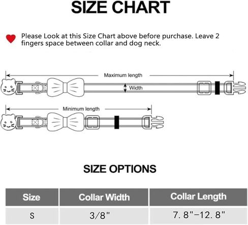 Valentine Holiday Cat Collar with Bell, 3 Pack Breakaway Kitty Kitten Heart Collar for Boys Girls Male Females in Kuwait