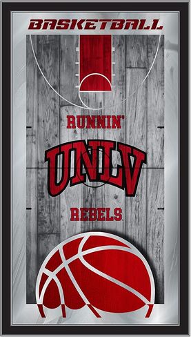 UNLV 15" x 26" Basketball Mirror by Holland Bar Stool Company in Saudi Arabia