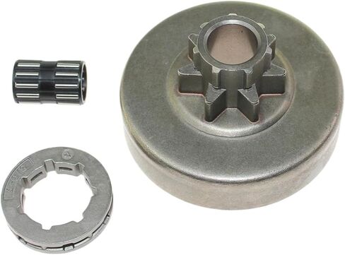 Clutch Drum Sprocket Rim Needle Cage Compatible with Chainsaw Models 038, 038AV, MS380, MS381, MS381N - Replaces Part Numbers 1119 0007 1003 9512 933 3150 in Kuwait