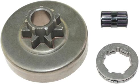 Clutch Drum Sprocket Rim Needle Cage Compatible with Chainsaw Models 038, 038AV, MS380, MS381, MS381N - Replaces Part Numbers 1119 0007 1003 9512 933 3150 in Kuwait