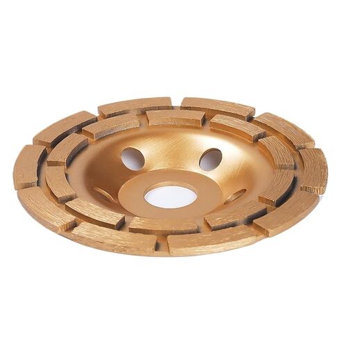 Diamond Grinding Disc, for Marble/Granite/Ceramic/Concrete 230 * 22.23 * 5mm 1pcs(230double) in Kuwait