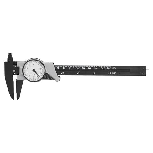 Dial Vernier Caliper with ABS 0-150mm Measuring, Scales, Portable Metric Measuring Tool for Home, La, and Various Applications in Saudi Arabia
