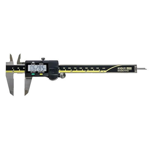 فرجار Mituttoyo 500-196-30 مقاس 6 بوصات (0-150 مم) - جهاز تشفير AOS مطلق عالي الدقة بدقة 0.0005 بوصة/0.01 مم - أداة قياس فرجار متينة من الفولاذ المقاوم للصدأ in Saudi Arabia