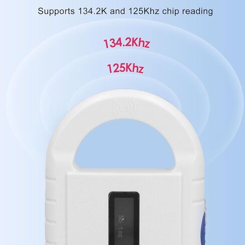 Pet Microchip Reader Rechargeable Handheld Animal Chip ID Tag Reader Scanner Portable Design for Outdoor Use in Saudi Arabia