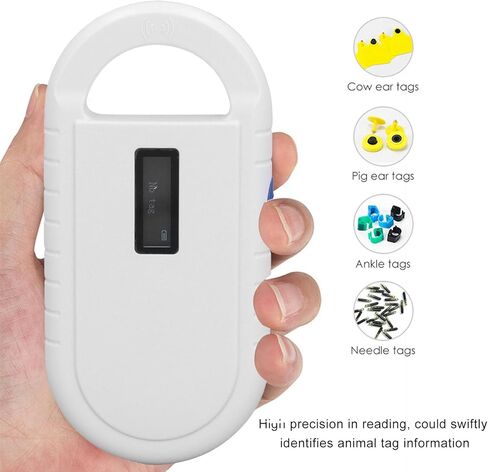 Pet Microchip Reader Rechargeable Handheld Animal Chip ID Tag Reader Scanner Portable Design for Outdoor Use in Saudi Arabia