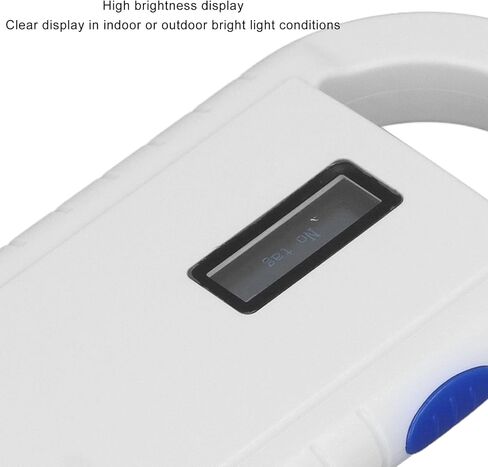Pet Microchip Reader Rechargeable Handheld Animal Chip ID Tag Reader Scanner Portable Design for Outdoor Use in Saudi Arabia