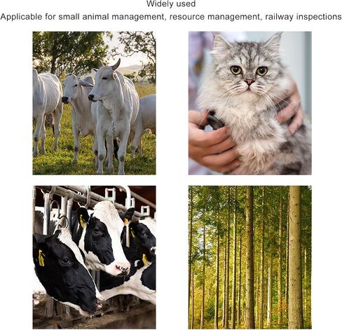 Pet Microchip Reader Rechargeable Handheld Animal Chip ID Tag Reader Scanner Portable Design for Outdoor Use in Saudi Arabia