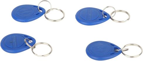 Dan&Dre Professional Manufacturing, High Accuracy, Keychain ID Card, Sturdy and Durable, Practical to Use, 100pcs Blue Keychains P (ID card) in Saudi Arabia