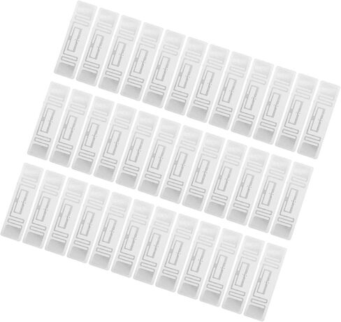 100pcs UHF RFID Labels UR108 Chip 860-960MHz EPC Class1 Gen2 ISO/IEC18000-6C Rewritable Asset Warehouse Management Copperplate Adhesive in Saudi Arabia