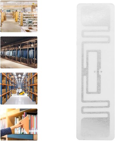 100pcs UHF RFID Labels UR108 Chip 860-960MHz EPC Class1 Gen2 ISO/IEC18000-6C Rewritable Asset Warehouse Management Copperplate Adhesive in Saudi Arabia