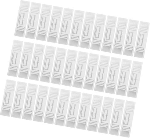 100pcs UHF RFID Labels UR108 Chip 860-960MHz EPC Class1 Gen2 ISO/IEC18000-6C Rewritable Asset Warehouse Management Copperplate Adhesive in Saudi Arabia