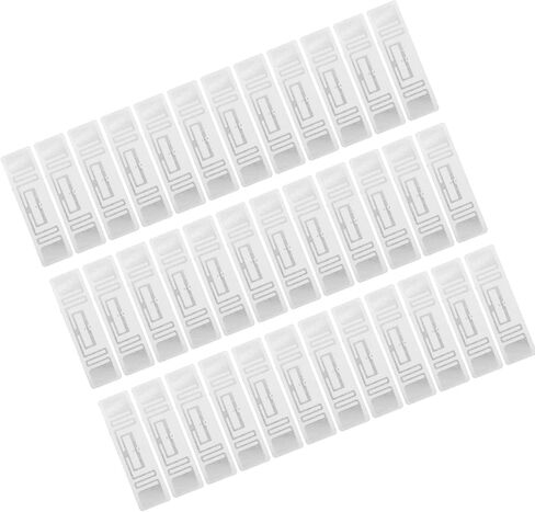 100pcs UHF RFID Labels UR108 Chip 860-960MHz EPC Class1 Gen2 ISO/IEC18000-6C Rewritable Asset Warehouse Management Copperplate Adhesive in Saudi Arabia
