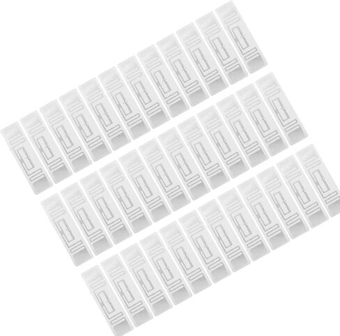 100pcs UHF RFID Labels UR108 Chip 860-960MHz EPC Class1 Gen2 ISO/IEC18000-6C Rewritable Asset Warehouse Management Copperplate Adhesive in Saudi Arabia