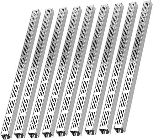 Stainless Steel Trench Drain Kit - Open Channel Landscape Drainage System for Yard, Garage, Patio, and Driveway(7x3cm 5pack) in Saudi Arabia