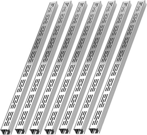 Stainless Steel Trench Drain Kit - Open Channel Landscape Drainage System for Yard, Garage, Patio, and Driveway(7x3cm 5pack) in Saudi Arabia