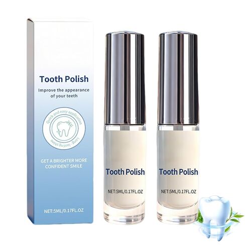 ملمع أسنان، طلاء أسنان، تركيبة لطيفة وآمنة، 10 مل طلاء بسيط ومحمول للأسنان (1) in Kuwait