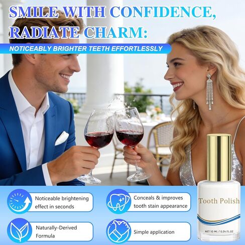 قطعتان من عامل تلميع الأسنان SmileFitPro - تركيبة لطيفة لتفتيح وتلميع الأسنان من أجل ابتسامة أكثر انتعاشًا وواثقة in Kuwait