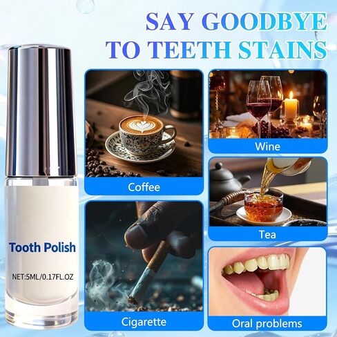 قطعتان من طلاء الأسنان، طلاء الأسنان، طلاء طبيعي لتبييض الأسنان، يعزز التنفس المنعش، تركيبة آمنة ونتائج طويلة الأمد in Kuwait