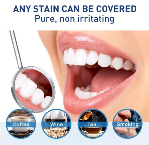 طلاء الأسنان - طلاء فعال لتبييض الأسنان، محمول ومريح، لطيف على الأسنان الحساسة، عبوتان in Kuwait