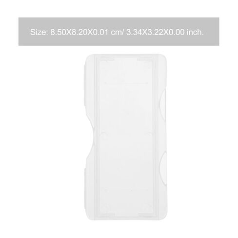 Individual Microscope Slide Holder Boxes 100Pcs Plastic Slide Storage Container for Lab Use with Secure Snaps for Microscope Organization in Saudi Arabia