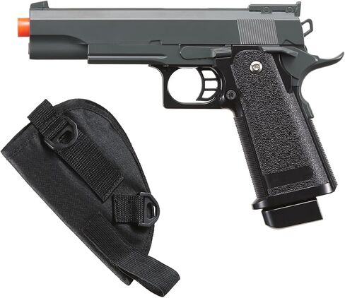 1:1 Full Scale Replica Airsoft Metal M1911 Spring Pistol with Holster in Saudi Arabia