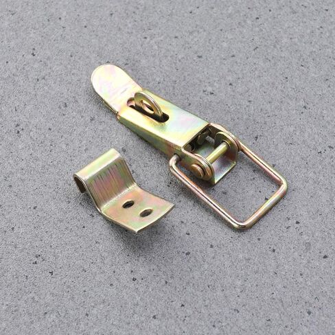 Luxshiny 2pcs Draw Catch Carriage Truck Door Draw Latches Metal Hold Down Clamp for Trailer Gate and Utility Bed Door Lock in Kuwait