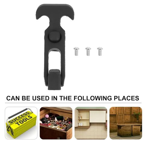 Luxshiny 2 Pcs Rubber T-Handle Buckle Toolbox Lock Flexible Draw Latch for Cooler Lid Hasp Industrial Hardware in Kuwait
